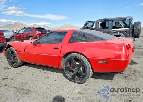1992 Chevrolet Corvette z USA, uszkodzony, nr VIN 1G1YY23P2N5111152